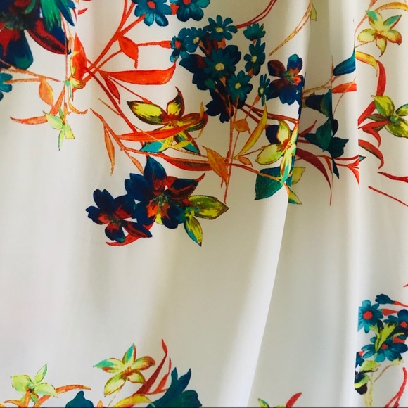 Worthington White Floral Halter Dress - Picture 6 of 7